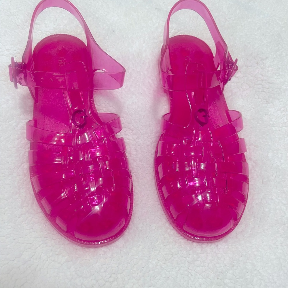 💜💜💚🌼NEW GUESS Women's Jellie Fisherman SandalS. - Picture 11 of 14